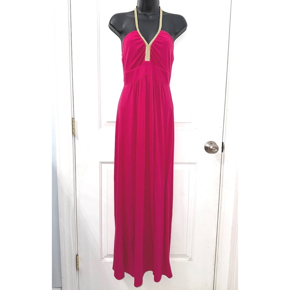 Lots of love by Speechless fuschia halter top dress, size Small